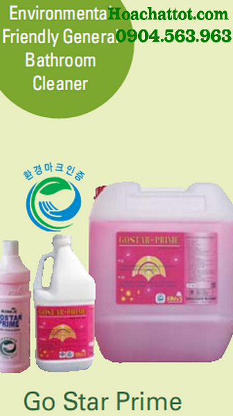Nước tẩy rửa nhà tắm Go Star Prime - Thiết Bị Giặt Sấy Công Nghiệp King Mart - Công Ty Cổ Phần King Mart Việt Nam
